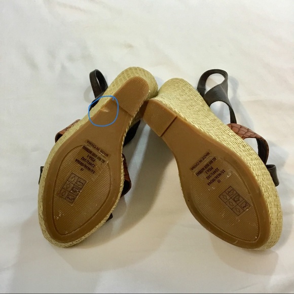 Pierre Dumas, Platform espadrilles, Browns, Wedges - Picture 5 of 7